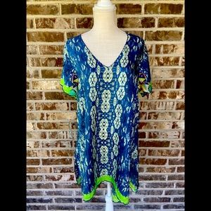 Johnny was silk dress or long top